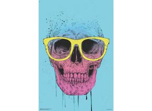 4057786530937 - - Pop Art Skull Poster