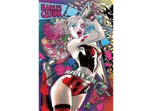 4057786569340 - - Batman Poster Comic Harley Quinn Neon aka Dr Harleen Francis Quinzel