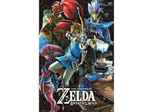 4057786586897 - The Legend of Zelda Poster Breath Of The Wild Divine Beasts