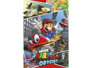 4057786610110 - - Super Mario Poster Odyssey Collage