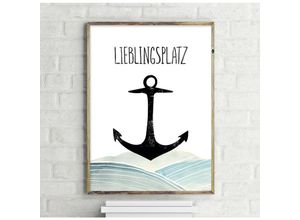 4057786671661 - - Lieblingsplatz Kunstdruck Design Frau Febra & Herr Hutsauger