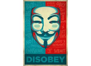 4057786717208 - V For Vendetta Poster Maske Disobey