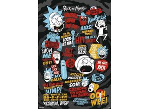 4057786724787 - Grupo Erik - Rick and Morty Poster Quotes 3