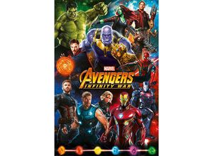 4057786729973 - - Avengers Infinity War Poster Helden