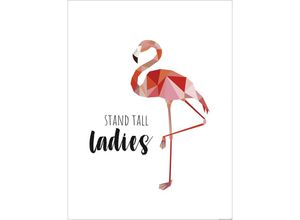 4057786786105 - - Stand Tall Ladies Kunstdruck Design Frau Febra & Herr Hutsauger