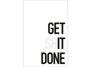 4057786821912 - - Get Shit Done Kunstdruck Papier 250 gr matt