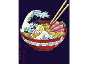 4057786903557 - Great Wave Ramen Bowl Kunstdruck Papier 250 gr matt