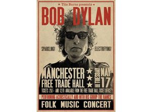 4057786986116 - - Bob Dylan Poster Manchester Free Trade Hall 17 May 1966