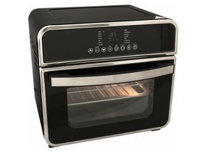 4057984012747 - Mm_unverified_brand - Backofen Heißluft Fritteuse 15 Liter 1600 Watt 3in1 Multifunktion - Schwarz