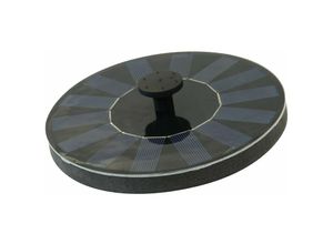 4057984013218 - - Solar Wasserfontäne Springbrunnen 14 Watt schwimmend mit 3 Effekte - Schwarz