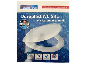 4057984013379 - WC Sitz Premium mit Absenkautomatik weiss antibakteriell Toilette Bad - Weiss