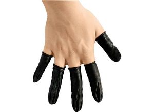 4057989028224 - BJZ - A-2822 ESD-Fingerlinge antistatisch puderfrei Kleider-Größe l Latex