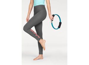 4058032636175 - Große Größen adidas Performance Leggings »ESSENTIALS LINEAR TIGHT« grau GrXXL