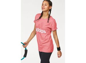 4058032744139 - Große Größen adidas Performance T-Shirt »ESSENTIALS LINEAR LOOSE TEE« rosa GrM