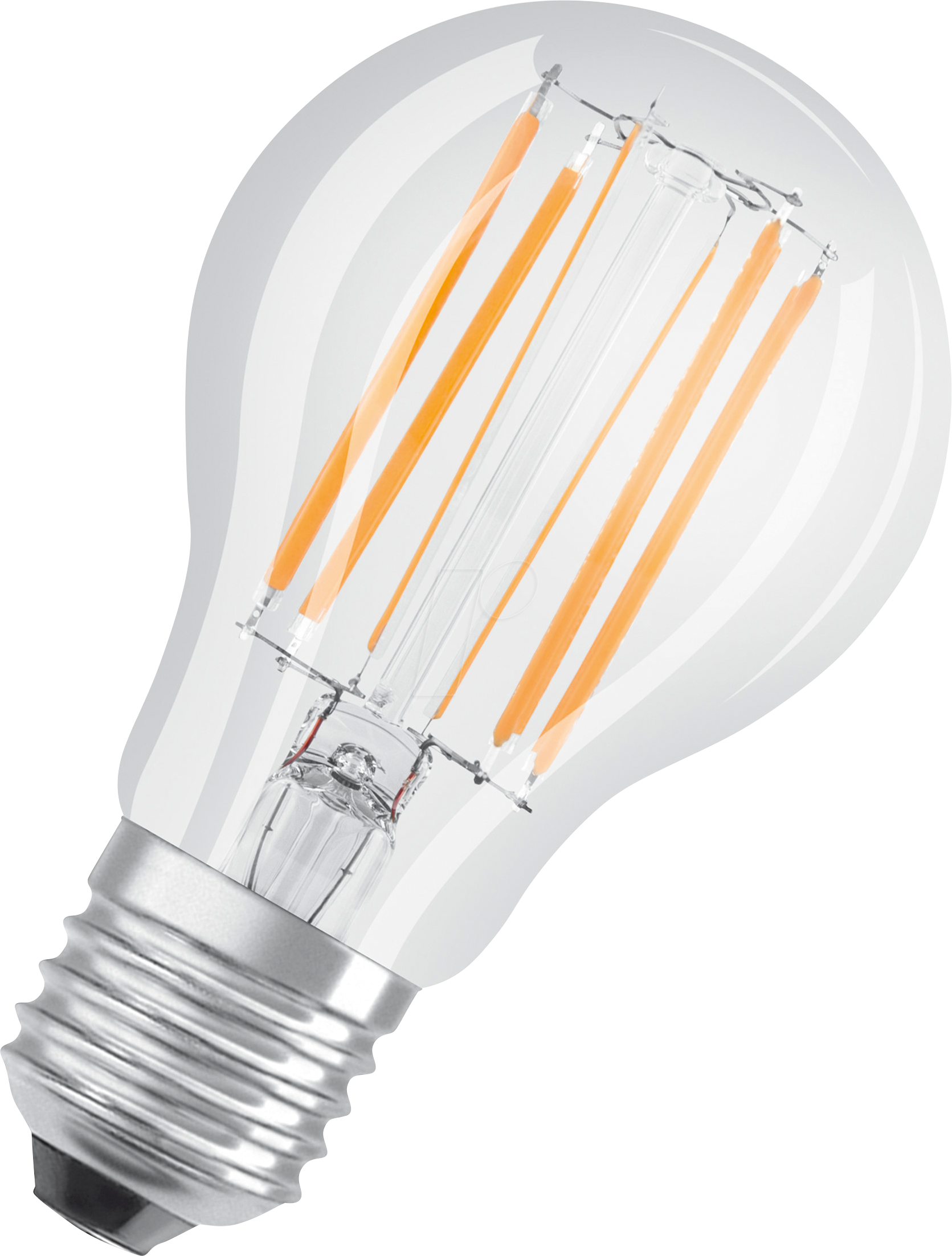 4058075112445 - LED-Lampe Sockel E27 Cool White 4000 k 750 w Ersatz für 75-W-Glühbirne klar led Retrofit classic a - Transparent - Osram