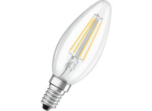 4058075164895 - LED-Lampe Sockel E14 Warm White 2700 k 4 w Ersatz für 40-W-Glühbirne klar st clas b - Clear - Bellalux