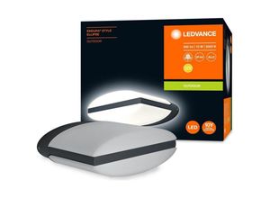 4058075205079 - ENDURA® STYLE ELLIPSE L 4058075205079 LED-Außenwandleuchte LED 13 W Dunkelgrau