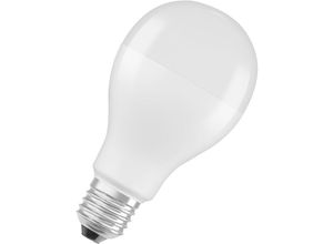 4058075245976 - OSRAM LED-Lampe Sockel E27 Warm White 2700 K 19 W Ersatz für 150-W-Glühbirne matt LED STAR CLASSIC A - Weiß