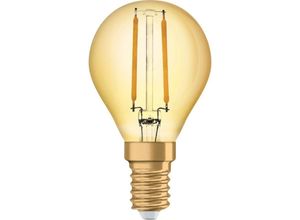 4058075290815 - Led Leuchtmittel Vintage 1906 Clas p 22 E14 25W warmweiß amber e 14 - Osram