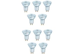 4058075303232 - Bellalux - 10x Reflektorlampe GU10 PAR16 69W Cool Daylight 6500K 36°