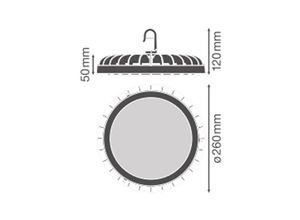 4058075408432 - Ledvance Industrie led Strahler 133W 4000K IP65 HBCOMP133840120 - Osram