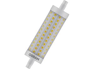 4058075432673 - 4058075432673 led eek e (a - g) R7s Kolbenform 16 w = 125 w Warmweiß (ø x l) 29 mm x 118 mm 1 - Osram