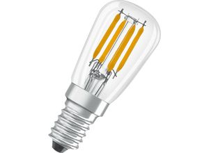 4058075449954 - Led Kühlschranklampe Special T26 25 E14 28W warmweiß klar Leuchtmittel - Osram