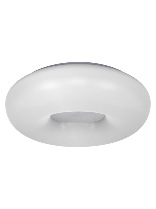 4058075486300 - Ledvance Smarte led Wand-und Deckenleuchte für Innen mit WiFi Technologie Lichtfarbe änderbar (3000K-6500K) Weiss 400mm Kompatibel mit Google und