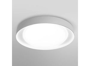 4058075486546 - Ledvance - Smarte led Wand-und Deckenleuchte für Innen mit WiFi Technologie Lichtfarbe änderbar (3000K-6500K) Grau 490mm Kompatibel mit Google