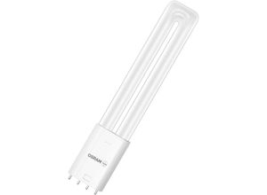 4058075557390 - Dulux L18 LED-Lampe für 2G11 Sockel 8 Watt 900 Lumen Warmweiß (3000K) Ersatz für herkömmliche 18W-Dulux Leuchtmittel - Weiß - Osram