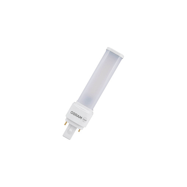 4058075558106 - Dulux d 13 LED-Lampe für G24D-1 Sockel 5 Watt 1000 Lumen Warmweiß (3000K) rotierbar Ersatz für herkömmliches 13W-Dulux Leuchtmittel - Weiß