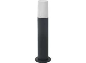 4058075564206 - Smart+ wi-fi 50cm pipe Post - dimmbare led Standleuchte dunkelgrau für Außen mit hochwertigem Aluminium-Gehäuse RGB-Farbsteuerung 10 w 3000 Kelvin