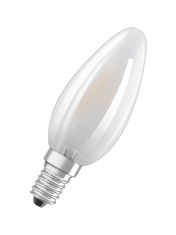 4058075602793 - OSRAM Superstar dimmbare LED-Lampe mit besonders hoher Farbwiedergabe (CRI90) für E14-Sockel mattes Glas Kaltweiß (4000K) 470 Lumen Ersatz für