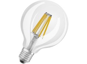 4058075602953 - OSRAM Superstar dimmbare LED-Lampe mit besonders hoher Farbwiedergabe (CRI90) für E27-Sockel Filament-Optik Warmweiß (2700K) 1521 Lumen Ersatz