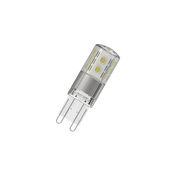 4058075607286 - Dimmbare led pin Lampe mit G9 Sockel Warmweiss (2700K) 350 Lumen klares Glas Single-Pack - Mehrfarbig - Osram