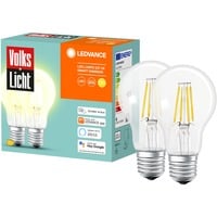 4058075617841 - Ledvance - osram ledv led SMART+Filament bt CLA60 klar 2x dimmmbar 6W warmweiss E27 Bluetooth =60W (4058075617841)