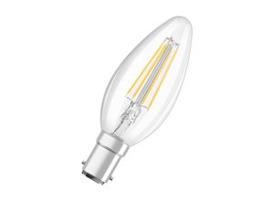 4058075654532 - OSRAM Classic LED-Kerze B15d 4W 2700K Filament