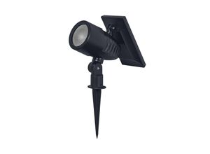 4058075763883 - Ledvance - smart+ Outdoor Bluetooth Solar-Gartenspieß Spot mit regulierbarem Weißlicht (3000K-6500K) + Farblicht ohne Strom nutzbar bis acht