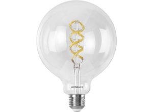 4058075777897 - Smart+ wifi LED-Lampe Weißglas 48W 470lm Kugel-Form mit 125mm Durchmesser & E27-Sockel regulierbares Farb- & Weißlicht dimmbar steuerbar per