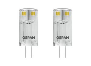 4058075812314 - Star Pin G4 Anschluss 09W Warmweiß 2700K 12V - Osram