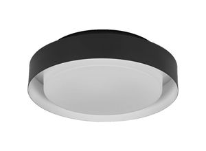 4058075828865 - Ledvance - Deckenleuchte led orbis madrid 29cm 2xE27 schwarz - Black White