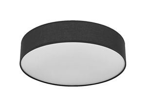 4058075829060 - Ledvance - orbis paris Deckenleuchte 480mm schwarz 3XE27-Sockel kann mit smarter Lampe bestückt werden modernes Design mit Stoffschirm geeignet