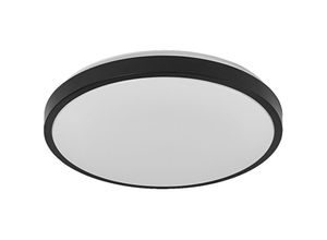 4058075829244 - Ledvance - orbis london LED-Deckenleuchte 480mm schwarz 36W 4150lm warmweiße Lichtfarbe sehr homogene Lichtverteilung lange Lebensdauer fest