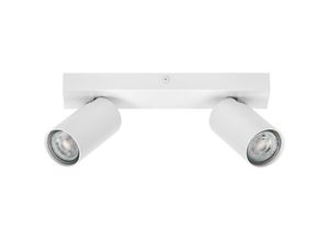 4058075833210 - Led spot octagon 2 x 34W GU10 460lm weiß 2700K Farbtemperatur warmweiße Lichtfarbe zeitloses Design austauschbare LED-Lampe ideal für