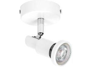 4058075833852 - Led spot GU10 1 x 34W 230lm weiß 2700K Farbtemperatur warmweiße Lichtfarbe zeitloses Design austauschbare LED-Lampe ideal für Innenräume