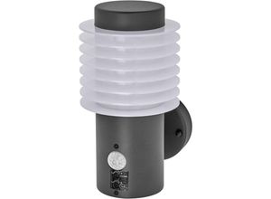 4058075835160 - Ledvance - endura style rondo wall Außenleuchte 95W 700lm Wandleuchte dunkelgrau Bewegungsmelder Tageslichtsensor IP44 Schutzklasse 3000K