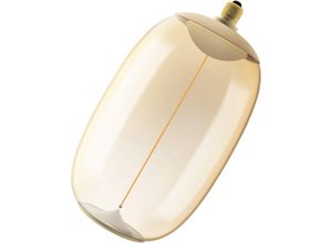 4058075836280 - Vintage 1906 Big Elipse Oval ist eine dimmbare LED-Lampe aus Kunststoff mit Filament in Ellipsenform Sie bietet 12 w 500 lm E27 Fassung Bernstein