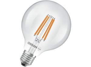 4058075839526 - LED-Lampe in klassischer Edisonform mit dekorativem LED-Filament Energieeffizienzklasse a E27 5 w 1055 lm 2700 k warmweiß Ohne Aufwärmen