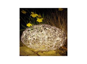 4058151999106 - LED-3D-Stein Galax Stone Silber Alu 30x55 cm