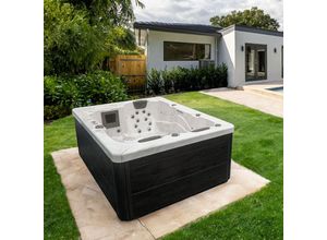 4058166099464 - HOME DELUXE Outdoor Whirlpool WHITE MARBLE PURE